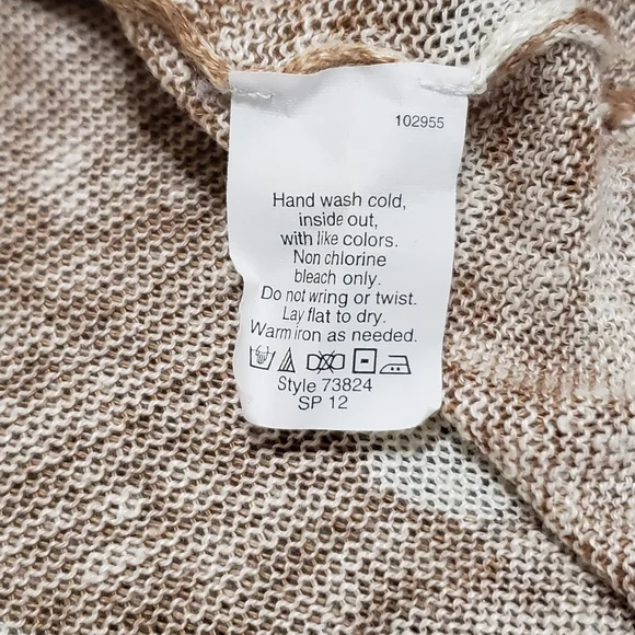 J. Crew 100% Linen Polka Dot Sweater Size XL - Picture 13 of 13